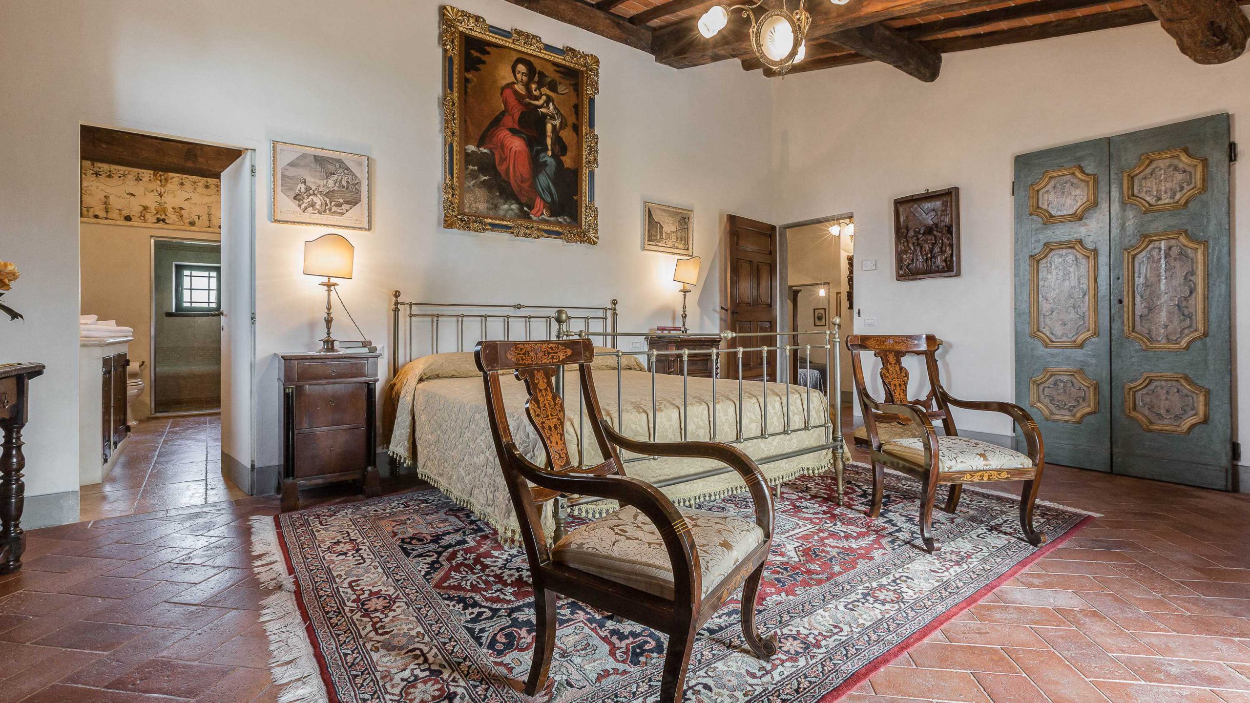Villa dell’ Angelo slaapkamer