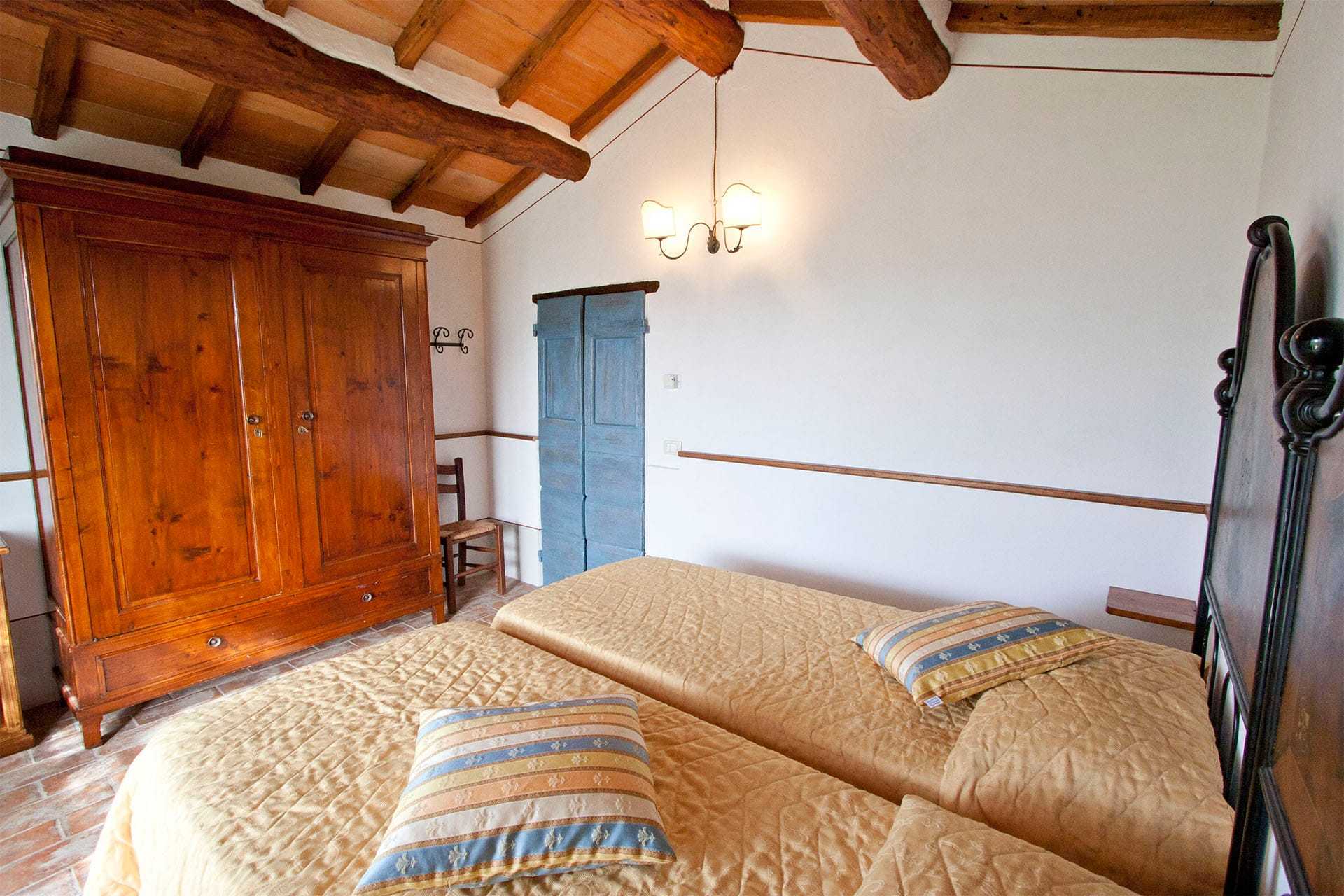 Villa San Martino slaapkamer