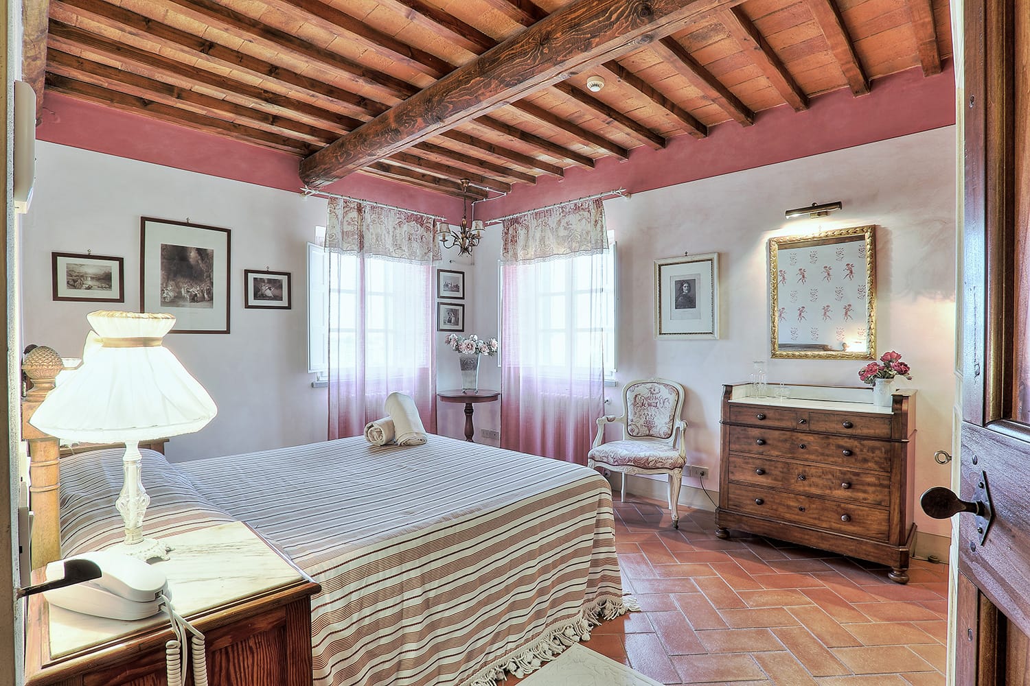 L’ Antico Camino slaapkamer