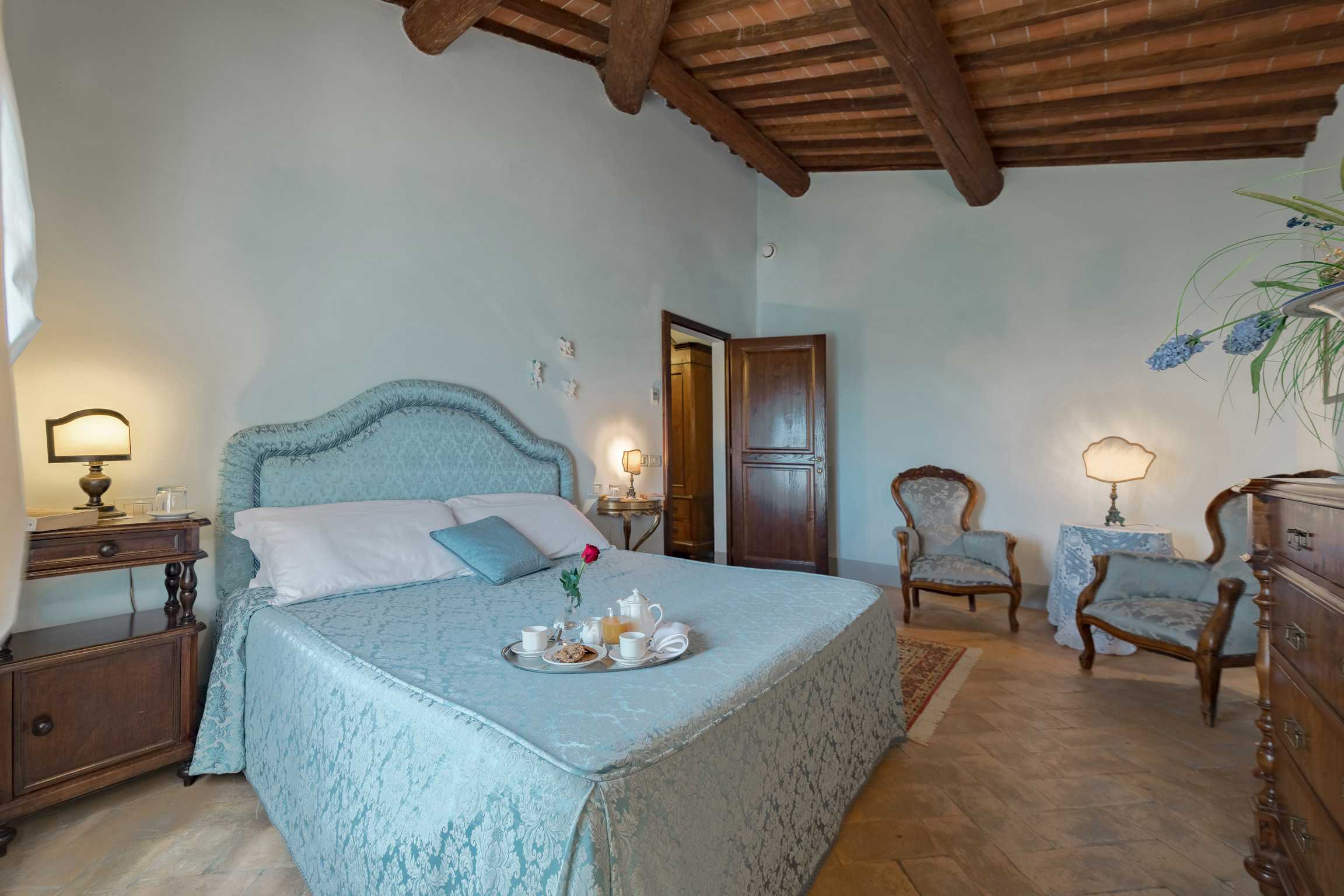 Villa de’ Michelangioli slaapkamer